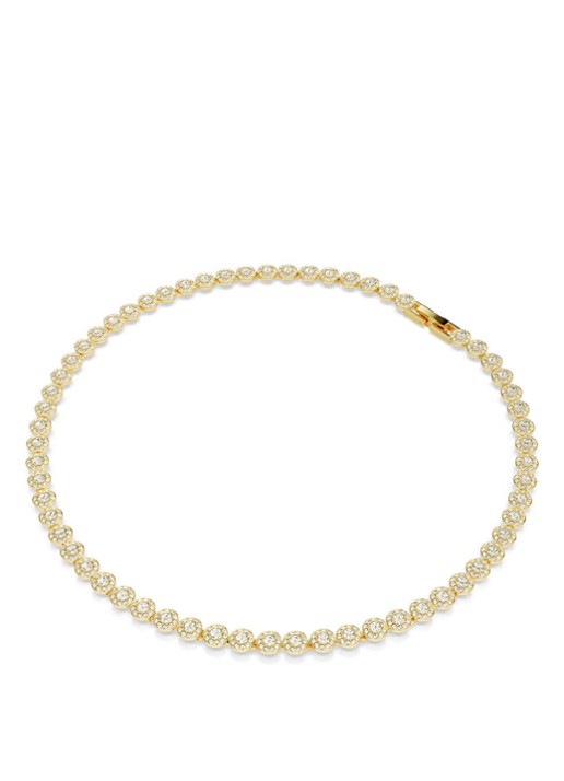 Swarovski Una set van ketting en armband verguld  - detail 2 goud
