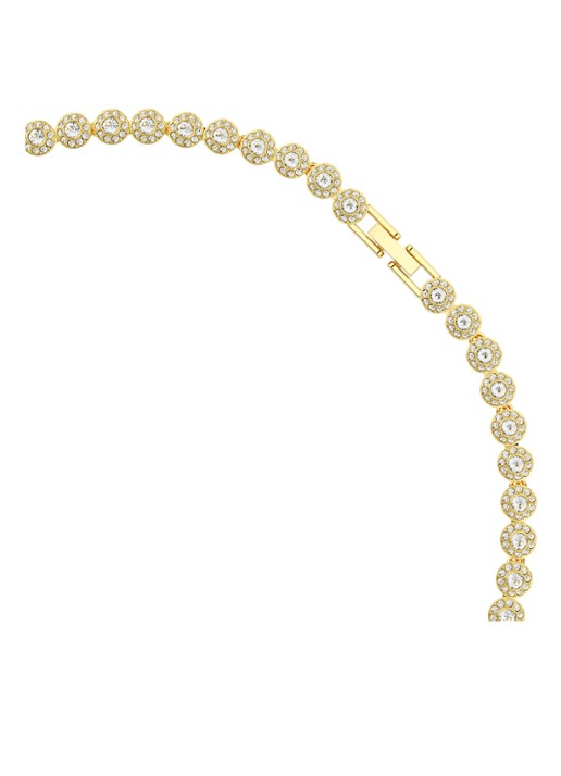 Swarovski Una set van ketting en armband verguld  - detail 3 goud