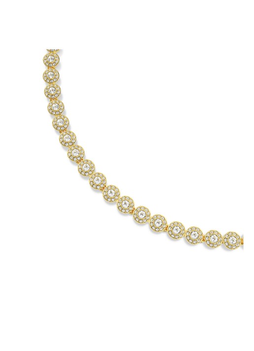 Swarovski Una set van ketting en armband verguld  - detail 4 goud