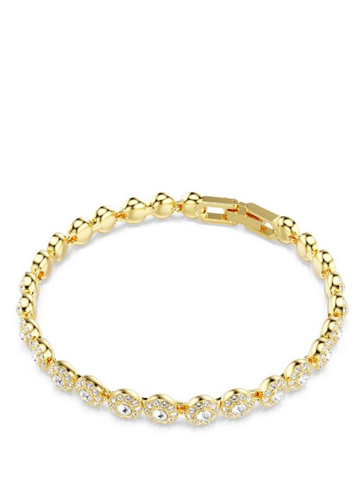 Swarovski Una set van ketting en armband verguld  - detail 5 goud