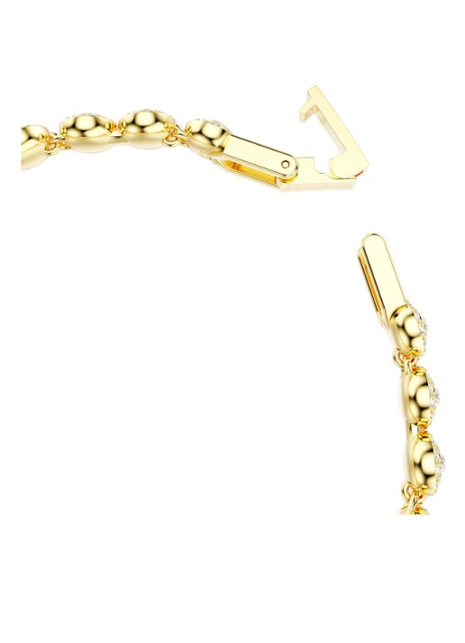 Swarovski Una set van ketting en armband verguld  - detail 6 goud