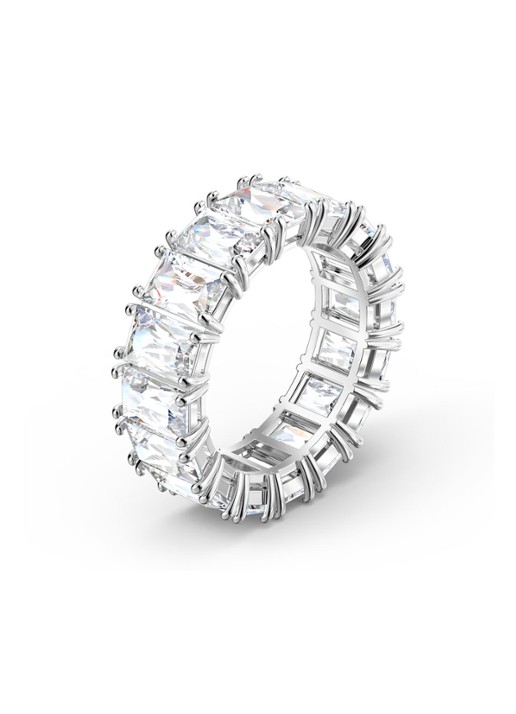 Swarovski Vittore ring met kristal - detail 2 zilver