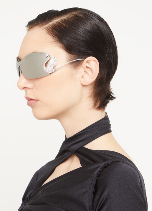 Swarovski Zonnebril SK7020 - voorkant 5 zilver