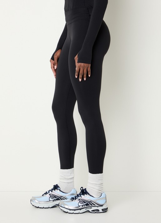 TALA Dayflex high waist skinny fit trainingslegging met logo - detail 5 zwart