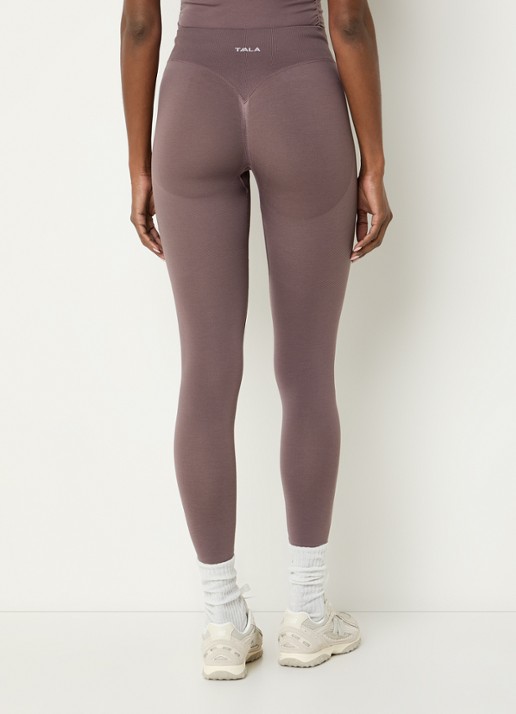 TALA Sculpt Seamless high waist skinny fit trainingslegging - achterkant 5 lichtbruin