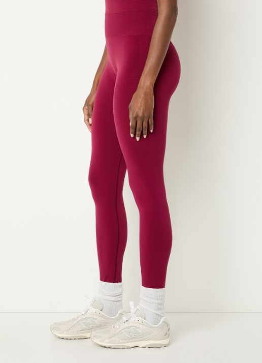 TALA Sculpt Seamless high waist skinny fit trainingslegging - detail 2 kersenrood