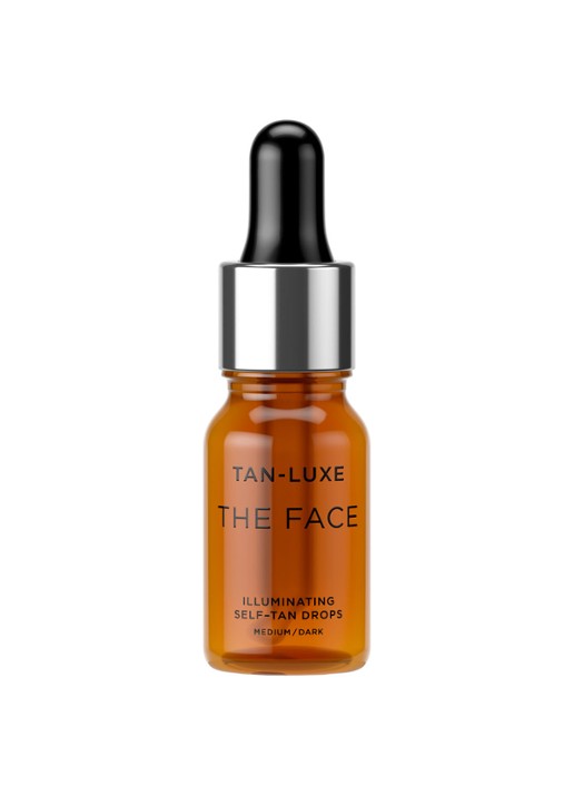 Tan-Luxe The Face - mini zelfbruiner voor het gezicht - voorkant 2 medium/dark