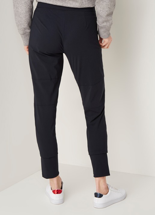Tapered fit track pants met drawstring - achterkant undefined