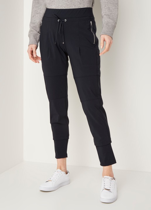 Tapered fit track pants met drawstring - detail 4 undefined