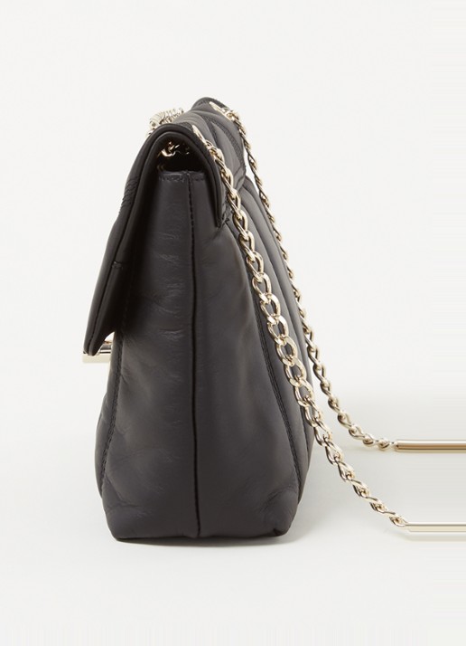 Ted Baker Ayalina schoudertas van quilted leer - detail 2 zwart