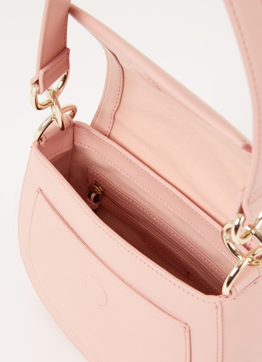 Ted Baker Darcell crossbodytas van leer - detail 3 lichtroze