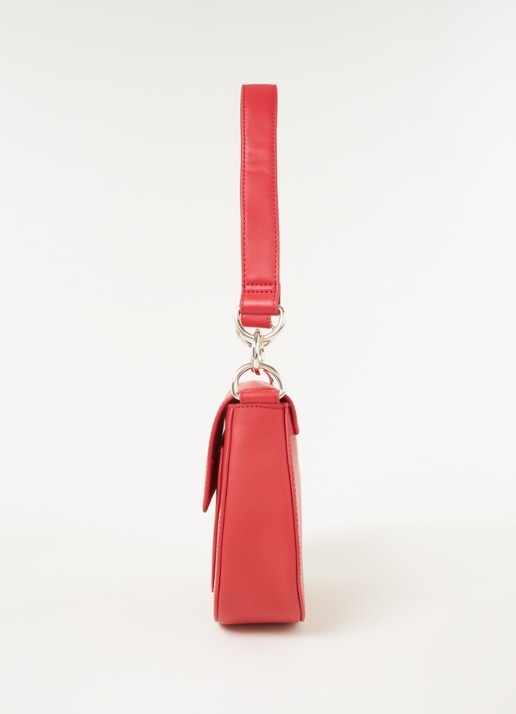 Ted Baker Darcell crossbodytas van leer - detail 4 steenrood