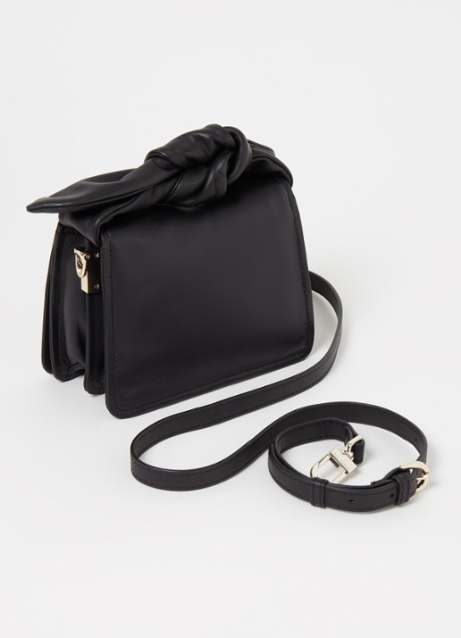 Ted Baker Niyah Mini handtas van leer - achterkant 2 zwart