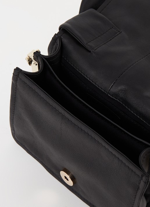 Ted Baker Niyah Mini handtas van leer - detail 3 zwart