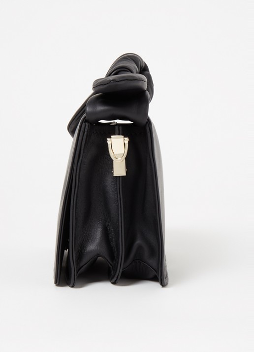 Ted Baker Niyah Mini handtas van leer - detail 4 zwart