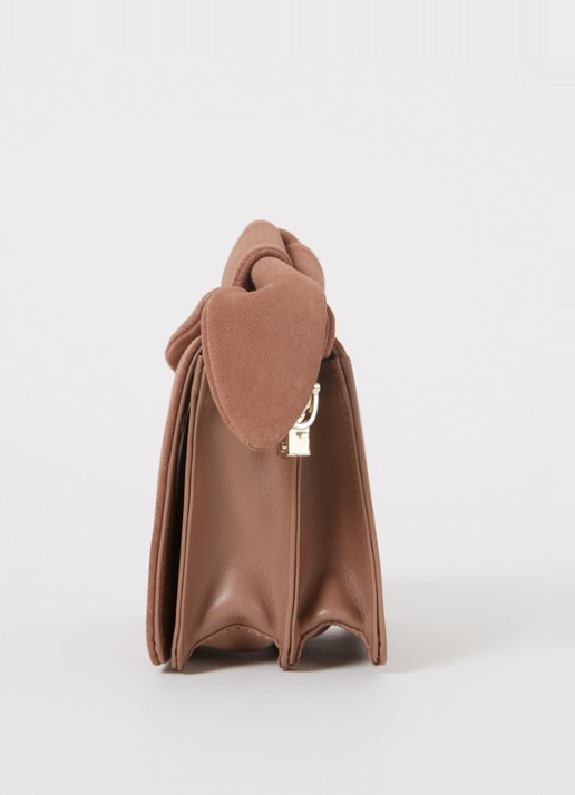 Ted Baker Niyah Mini handtas van leer - detail 3 hazelnootbruin