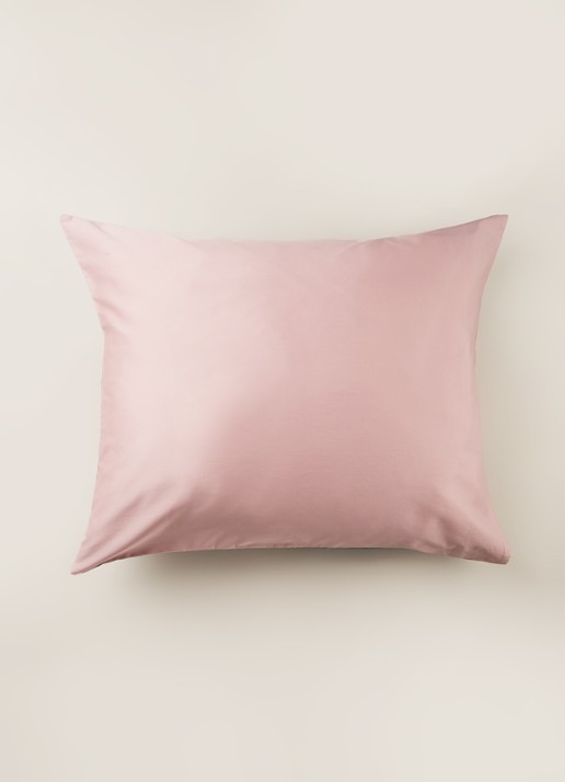 Ted Baker Opal kussensloop van katoensatijn 220TC in 2-pack - detail 2 middengrijs