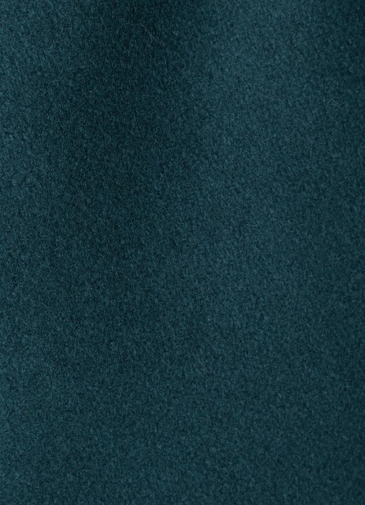 Ted Baker Rosess mantel in kasjmierblend met strikceintuur - detail 2 petrol