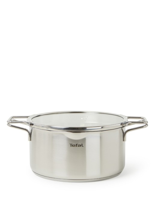 Tefal Nordica soeppan Ø24 cm - voorkant zilver
