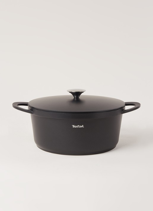 Tefal Trattoria Braadpan Ø28 cm - voorkant 2 zwart