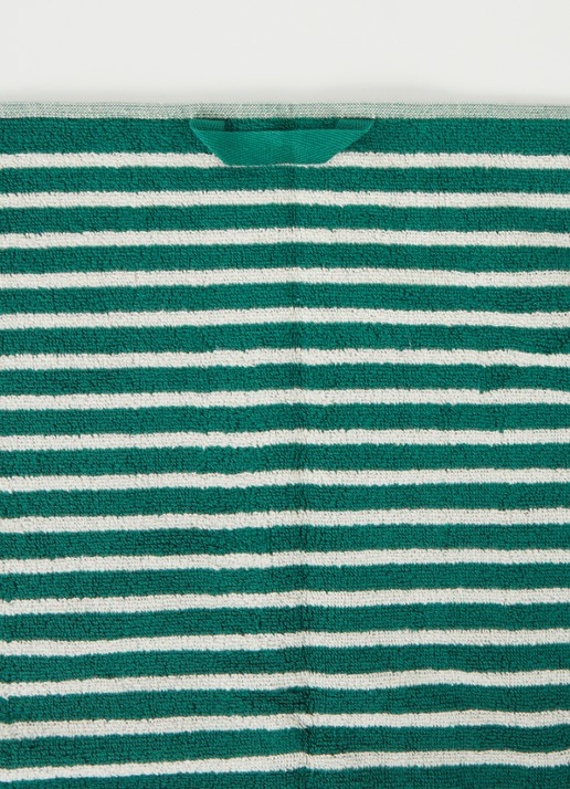 TEKLA Terry badhanddoek - 600 gr/m2 - 50 x 90 cm - detail groen