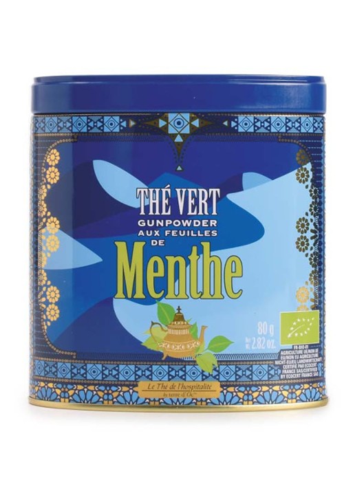 Terre d'Oc  Gunpower groene thee 100 gram - voorkant undefined