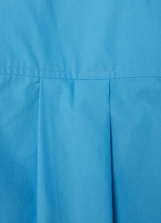 The Attico Jill cropped blouse - detail 3 blauw