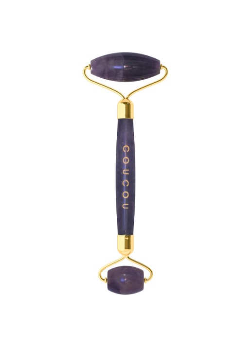 The Coucou Club Coucou Amethyst Roller - gezichtsroller - voorkant paars