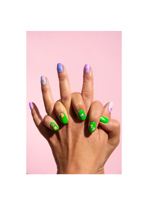 The Coucou Club Coucou Nail Art The LAKWERK Sheet - nagelstickers - voorkant 2 undefined