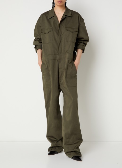 The Frankie Shop Ardea loose fit jumpsuit met steekzakken