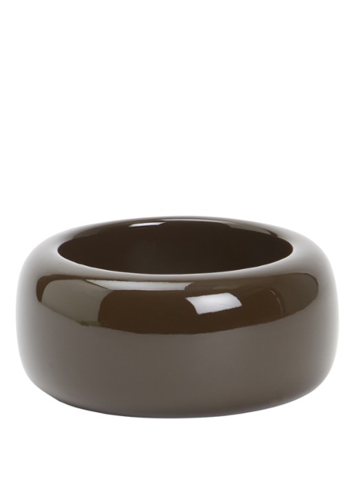 The Frankie Shop Bangle - voorkant bruin