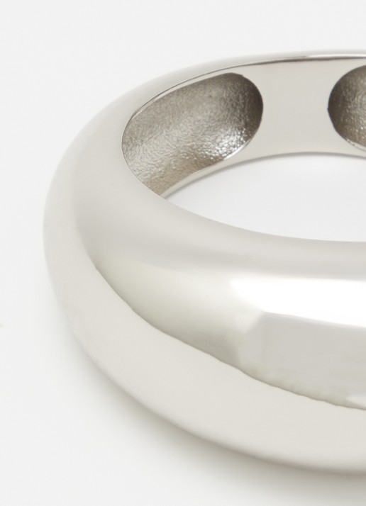 The Frankie Shop Elenna bangle - detail 2 zilver