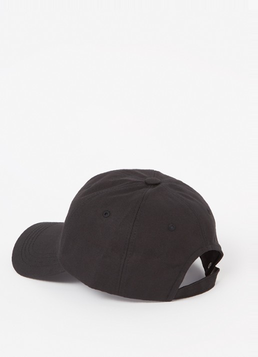 The Frankie Shop Frankie pet met logoborduring - detail 2 zwart