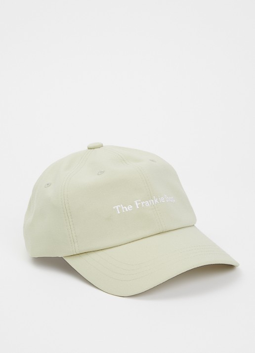 The Frankie Shop Frankie pet met logoborduring - voorkant lichtgroen