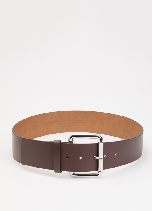 The Frankie Shop Marthy riem van kalfsleer