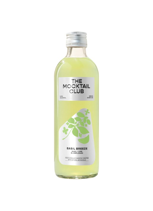 The Mocktail Club Basil Breeze mocktail 49 cl