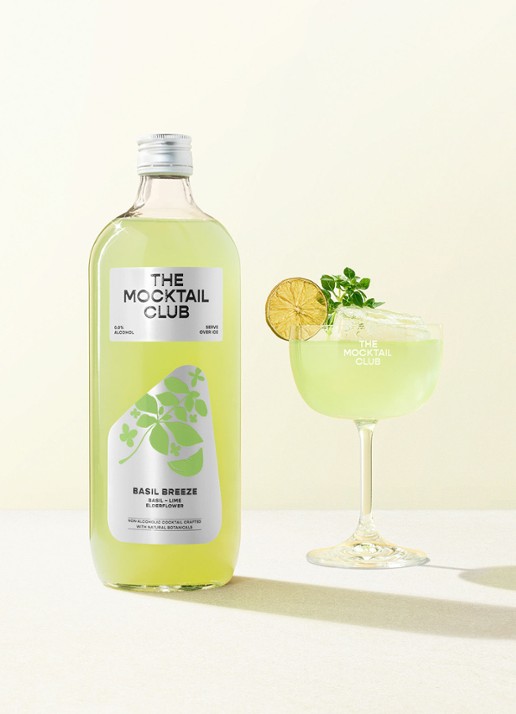 The Mocktail Club Basil Breeze mocktail 99 cl  - voorkant 2 undefined