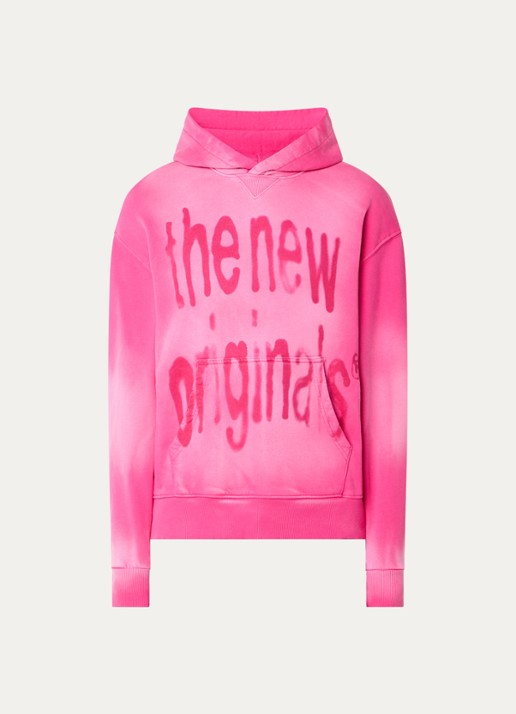 The New Originals Airbrushed Big Logo hoodie met logoprint