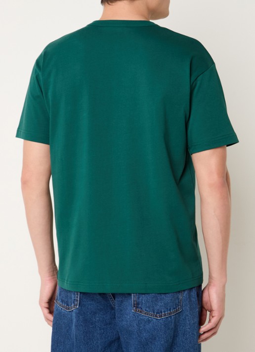 The New Originals Bee Clip Art T-shirt met logoprint - achterkant groen