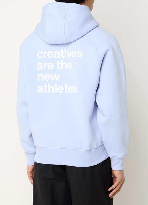 The New Originals Catna hoodie met logo en kangoeroezak