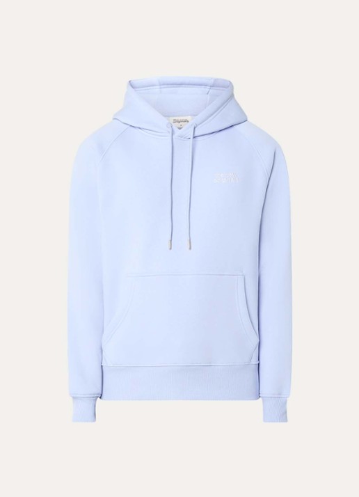 The New Originals Catna hoodie met logo en kangoeroezak - voorkant lavendel