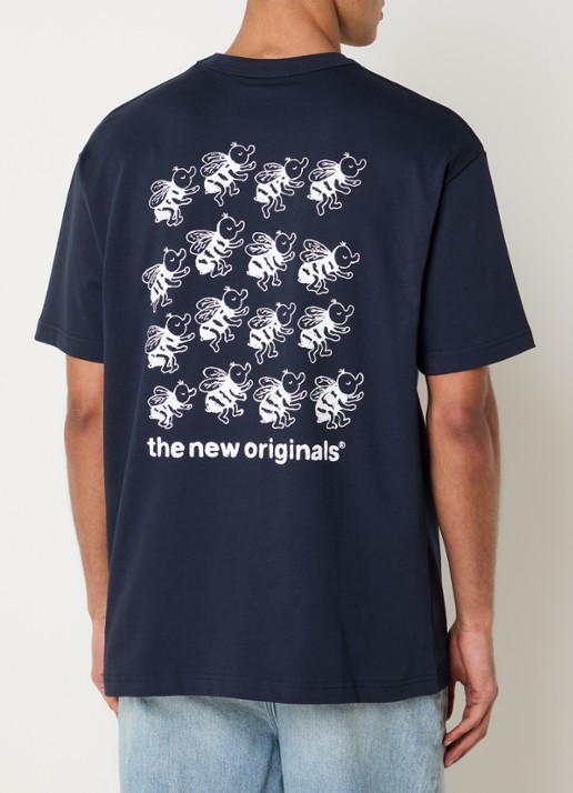 The New Originals Flying Bees T-shirt met front- en backprint