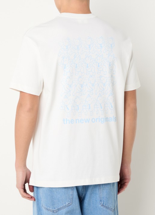 The New Originals Freddy T-shirt met front- en backprint