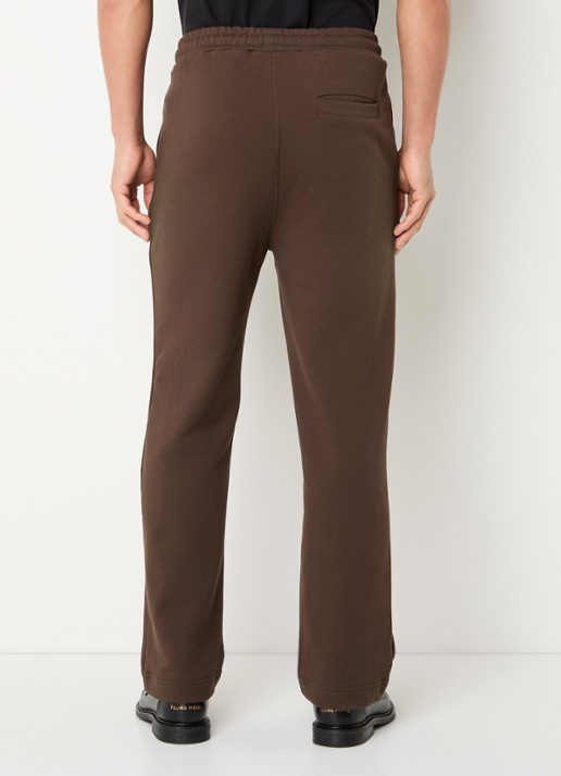 The New Originals Straight fit joggingbroek met steekzakken - achterkant 5 donkerbruin