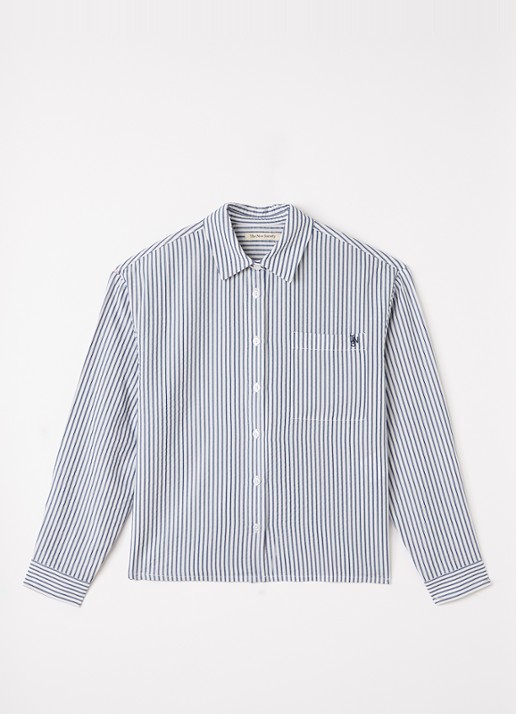 The New Society Alheli blouse met streepprint