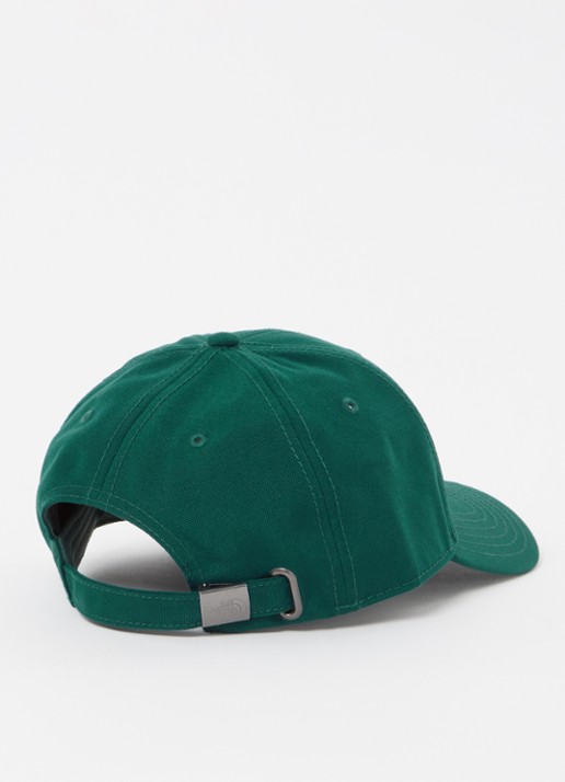 The North Face  '66 Classic pet met logoborduring - detail 2 groen