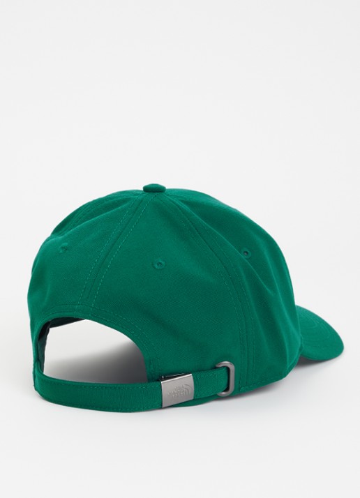 The North Face  '66 Classic pet met logoborduring - detail 2 turquoise