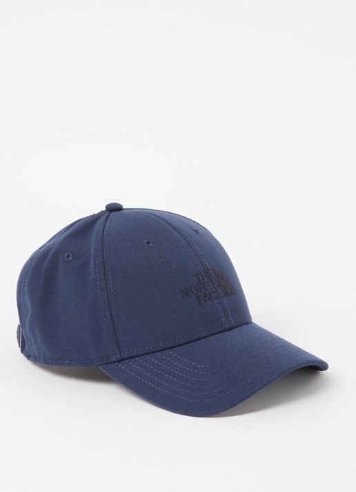 The North Face  '66 Classic pet met logoborduring - voorkant 3 grijs