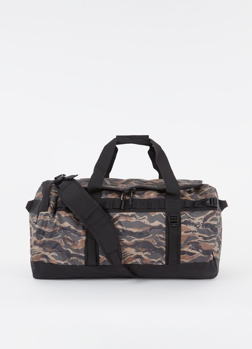 The North Face Base Camp Duffel M reistas  - voorkant 2 groen