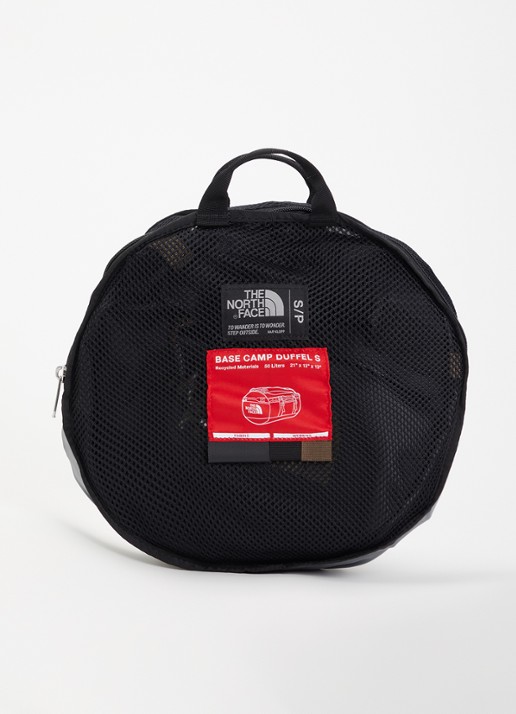 The North Face Base Camp Duffel S weekendtas met verstelbare schouderriem - detail 4 zwart